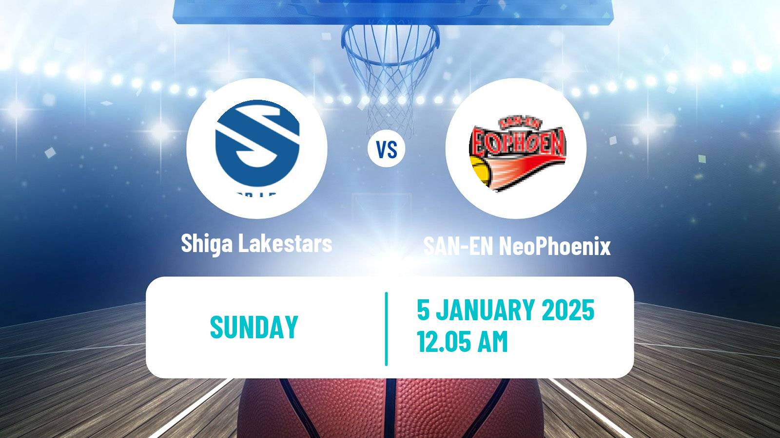 Basketball BJ League Shiga Lakestars - SAN-EN NeoPhoenix