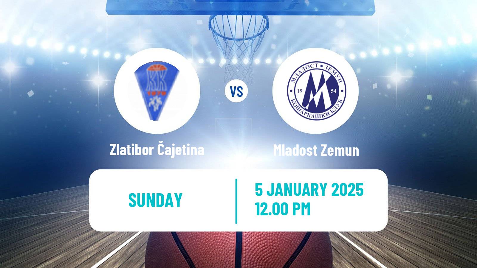 Basketball Serbian First League Basketball Zlatibor Čajetina - Mladost Zemun