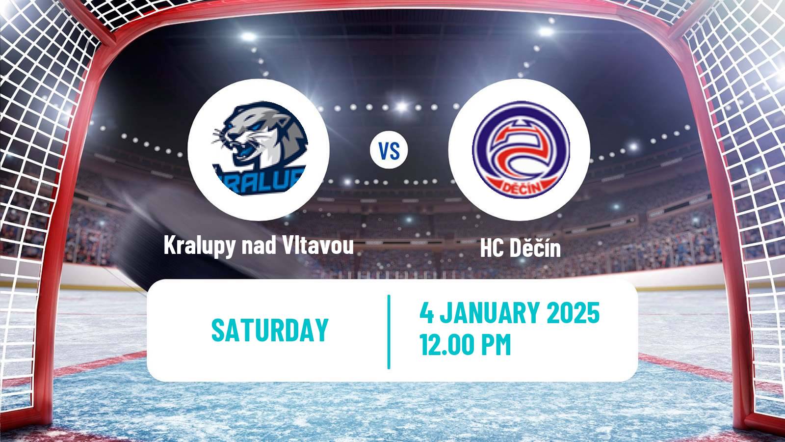 Hockey Czech 2 Liga Hockey West Kralupy nad Vltavou - Děčín