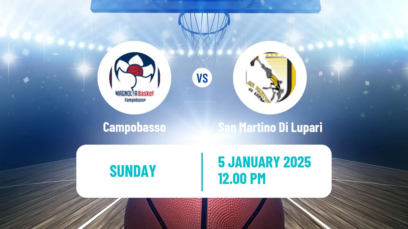 Basketball Italian Cup Basketball Women Campobasso - San Martino Di Lupari