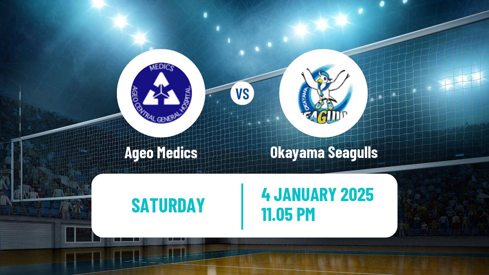 Volleyball Japan V Premier League Women Ageo Medics - Okayama Seagulls