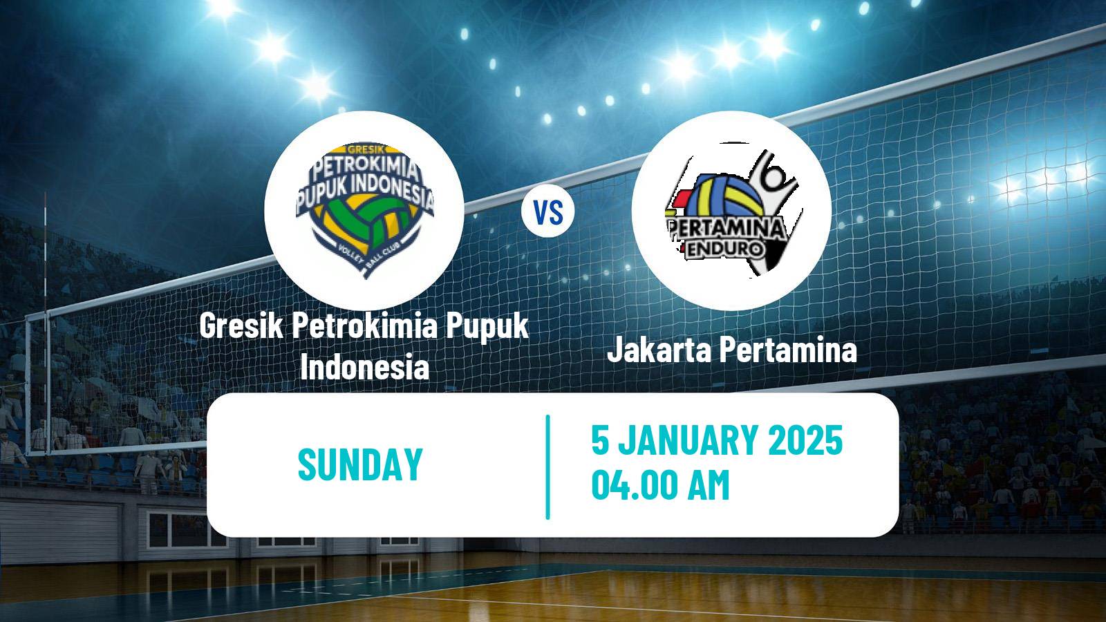 Volleyball Indonesian Proliga Volleyball Women Gresik Petrokimia Pupuk Indonesia - Jakarta Pertamina