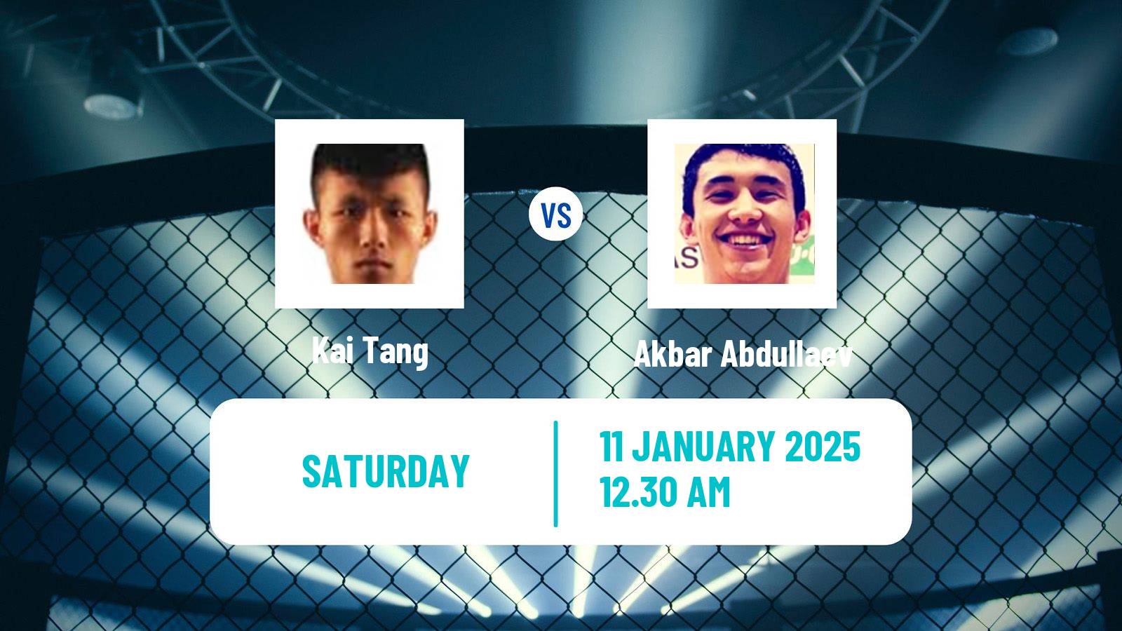 MMA Featherweight One Championship Men Kai Tang - Akbar Abdullaev