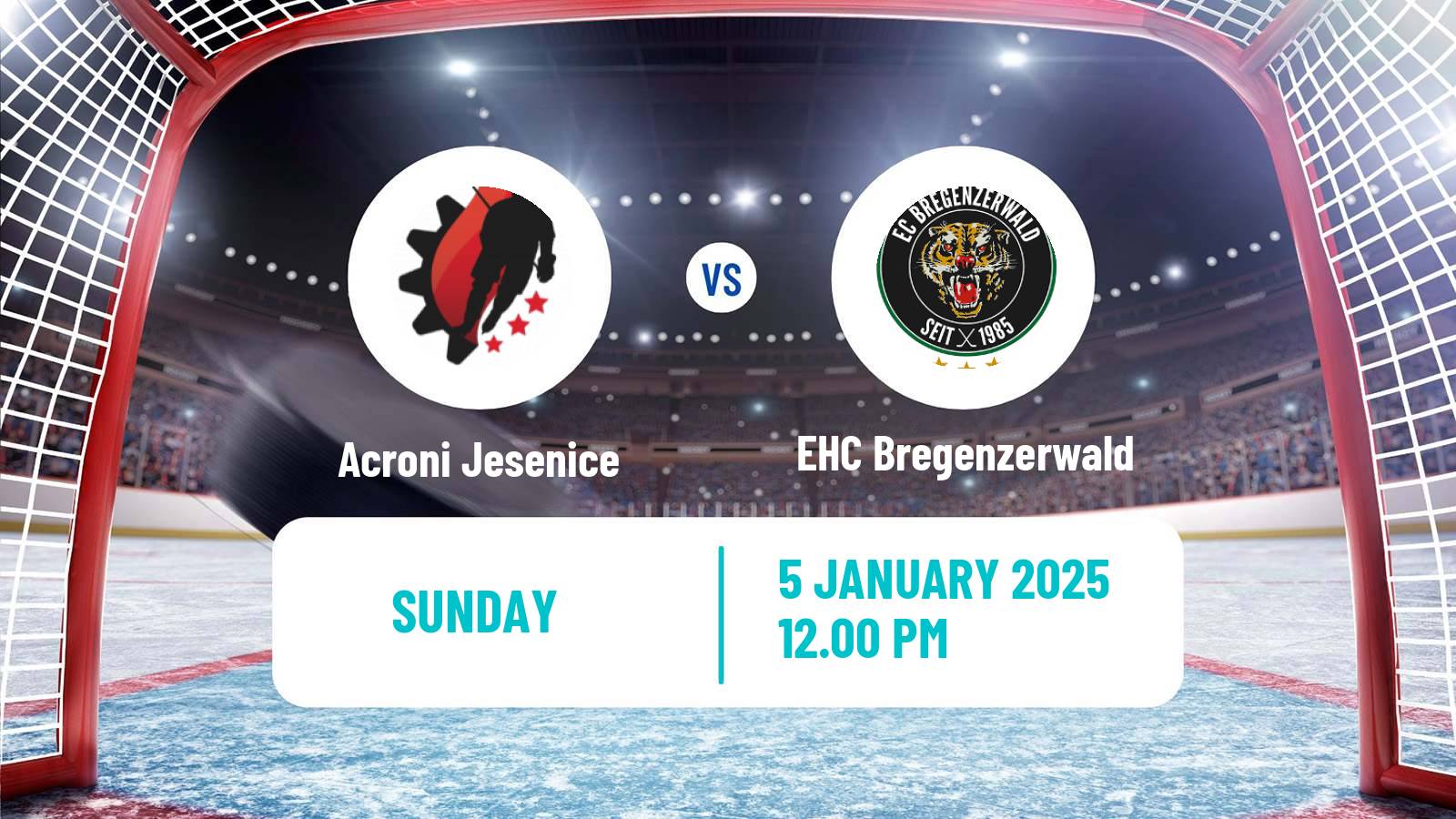 Hockey Alps Hockey League Acroni Jesenice - EHC Bregenzerwald