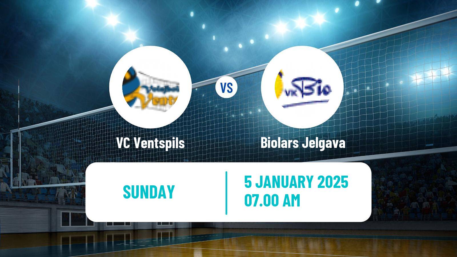 Volleyball Latvian Nacionala Liga Volleyball Ventspils - Biolars Jelgava