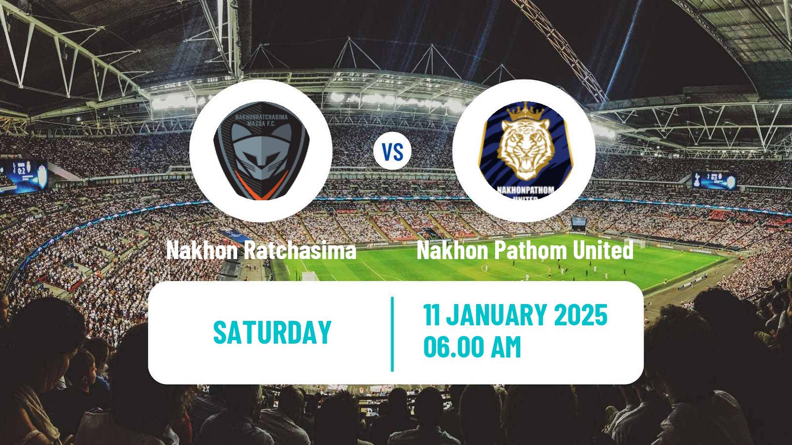 Soccer Thai League 1 Nakhon Ratchasima - Nakhon Pathom United