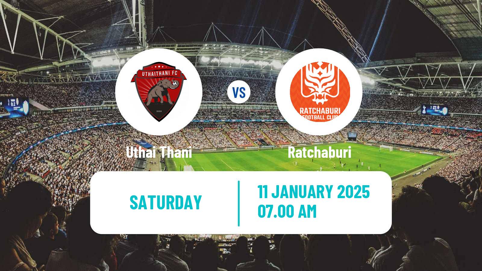 Soccer Thai League 1 Uthai Thani - Ratchaburi