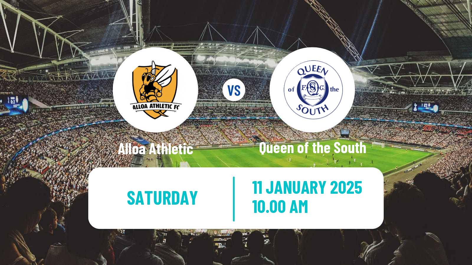 Soccer Scottish League One Alloa Athletic - Queen of the South