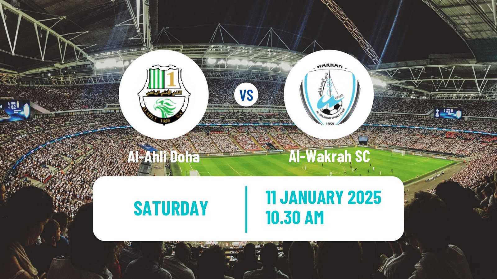 Soccer Qatar QSL Al-Ahli Doha - Al-Wakrah