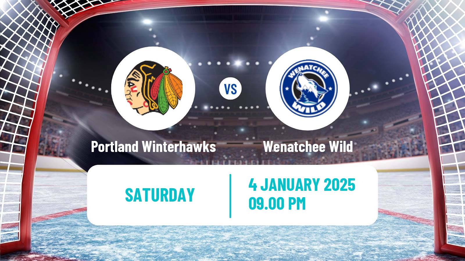 Hockey WHL Portland Winterhawks - Wenatchee Wild