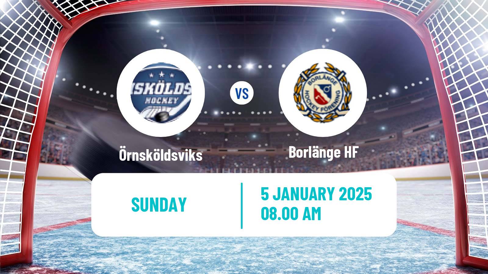 Hockey Swedish HockeyEttan Norra Var Örnsköldsviks - Borlänge