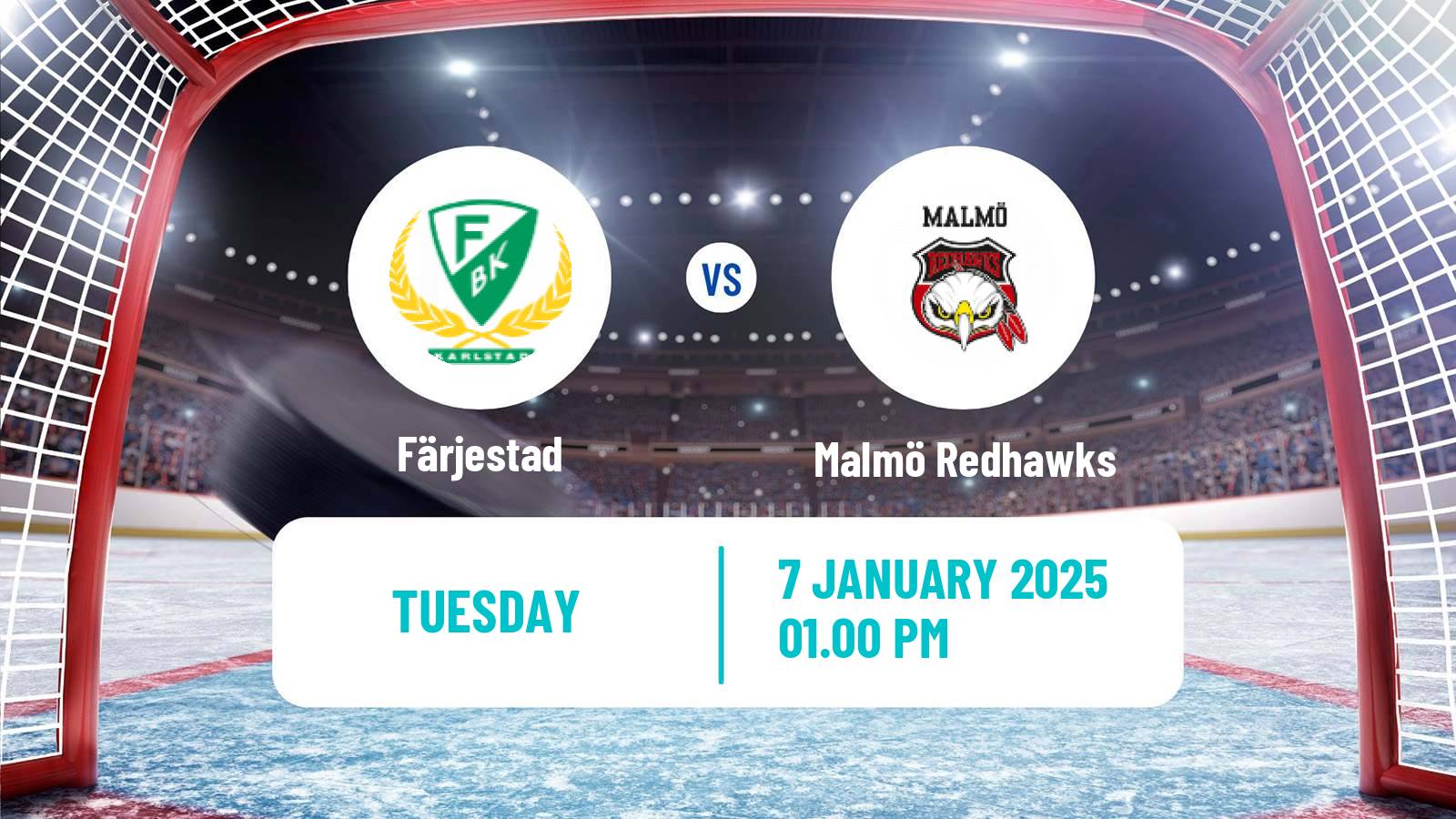 Hockey SHL Färjestad - Malmö Redhawks