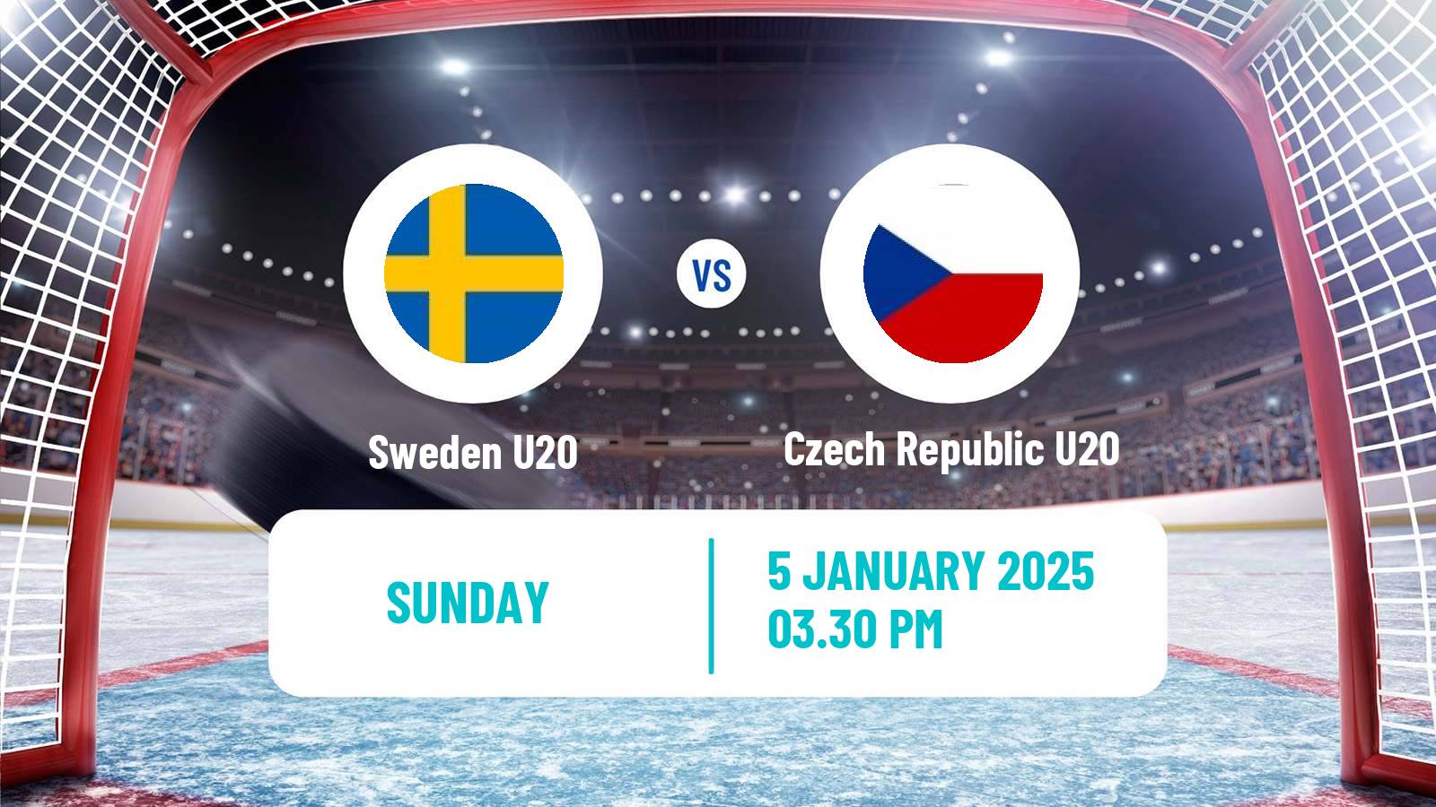 Hockey IIHF World U20 Championship Sweden U20 - Czech Republic U20