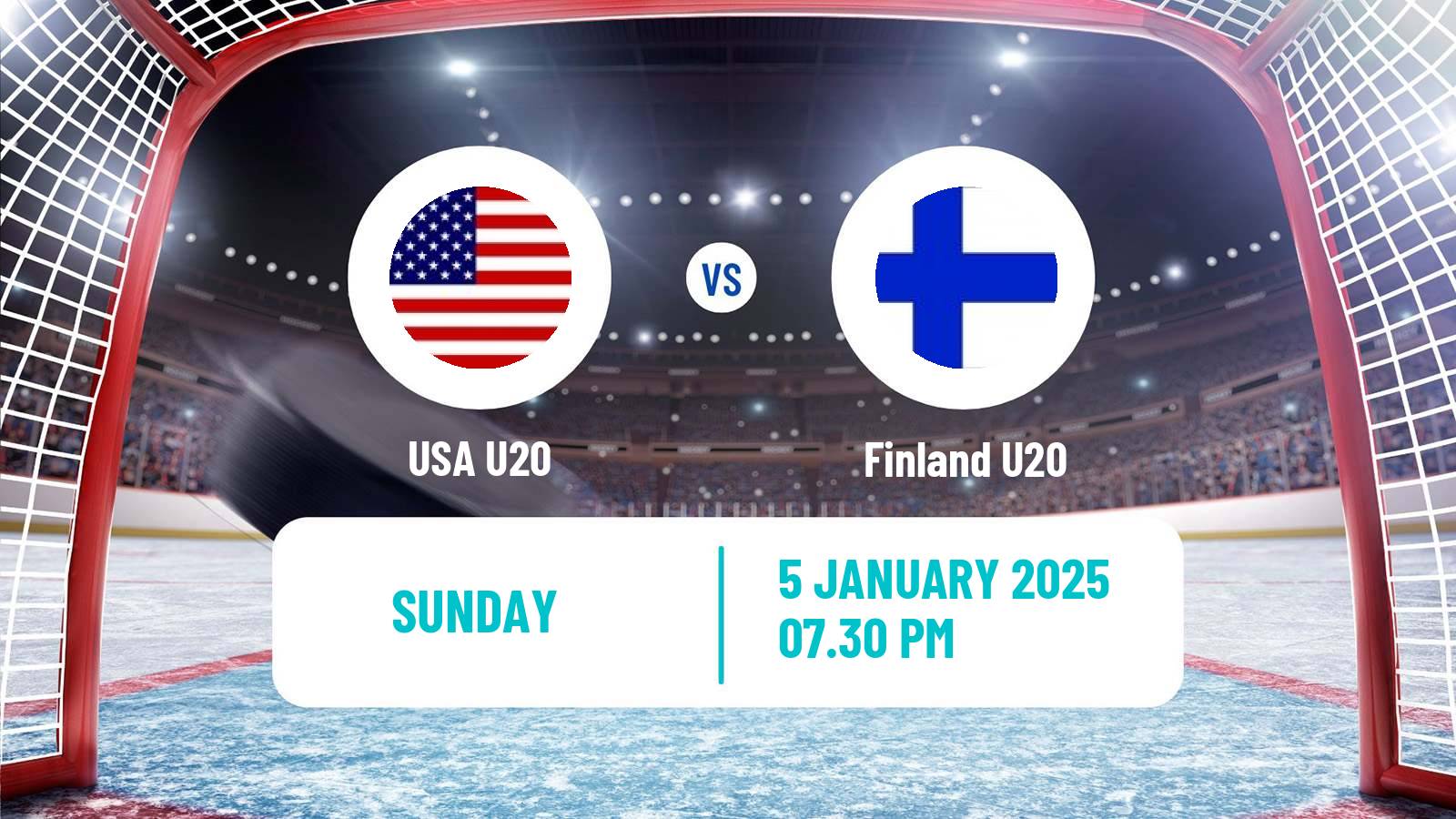 Hockey IIHF World U20 Championship USA U20 - Finland U20