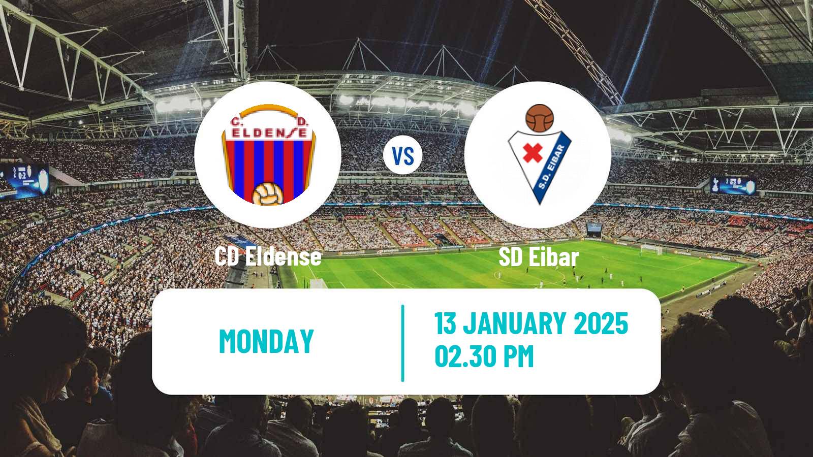 Soccer Spanish LaLiga2 Eldense - Eibar