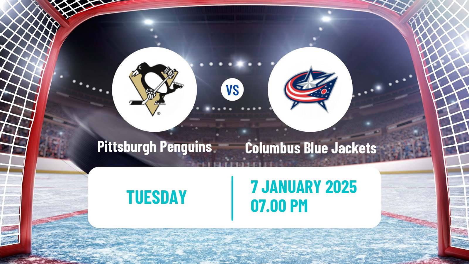 Hockey NHL Pittsburgh Penguins - Columbus Blue Jackets