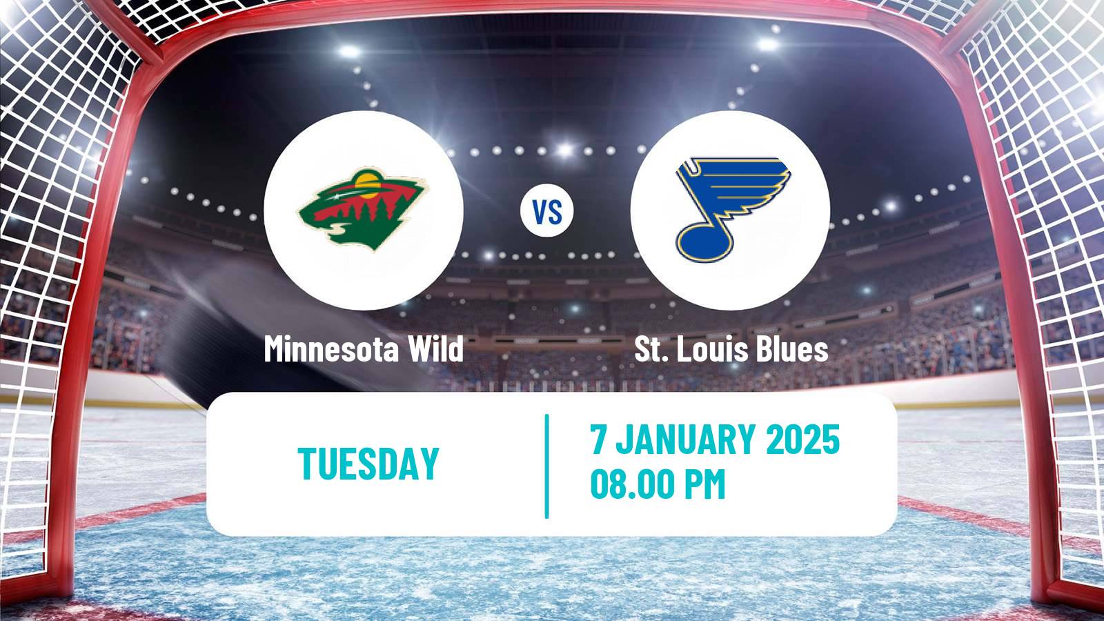 Hockey NHL Minnesota Wild - St. Louis Blues