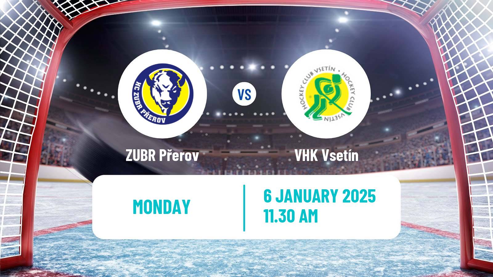 Hockey Czech Chance Liga ZUBR Přerov - Vsetín