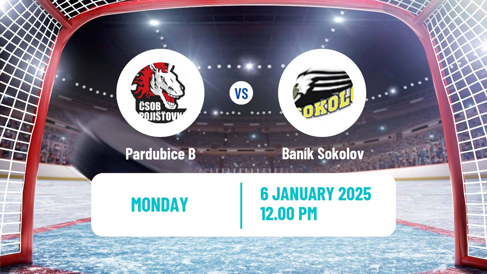 Hockey Czech Chance Liga Pardubice B - Baník Sokolov