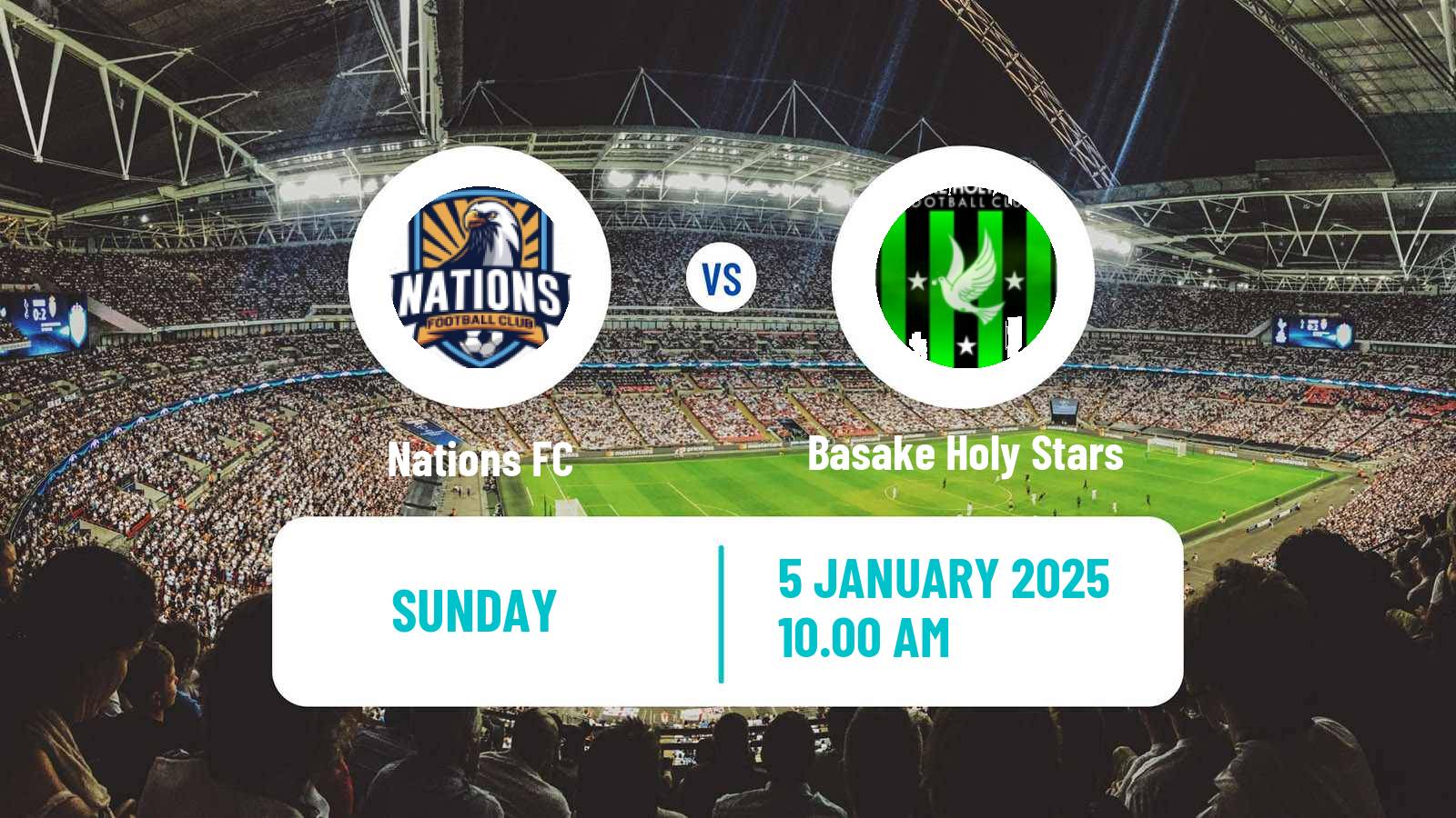 Soccer Ghanaian Premier League Nations FC - Basake Holy Stars