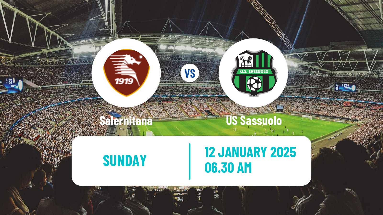 Soccer Italian Serie B Salernitana - Sassuolo