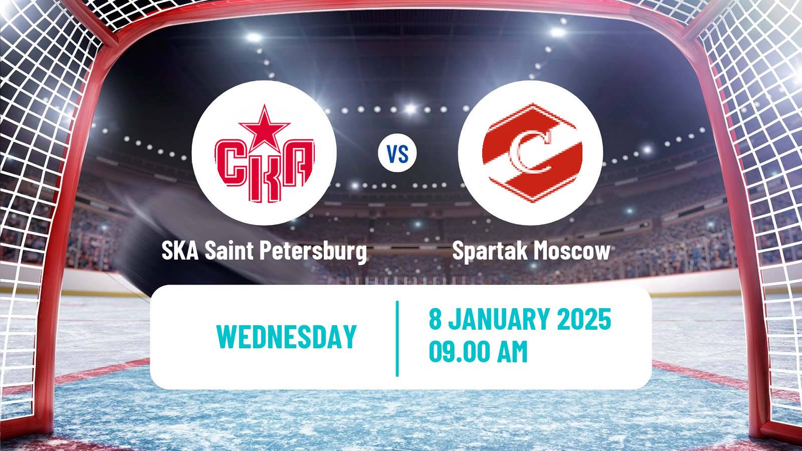 Hockey KHL SKA Saint Petersburg - Spartak Moscow