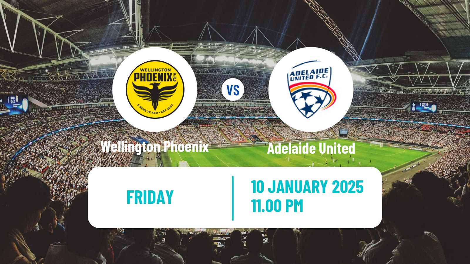 Soccer Australian A-League Wellington Phoenix - Adelaide United