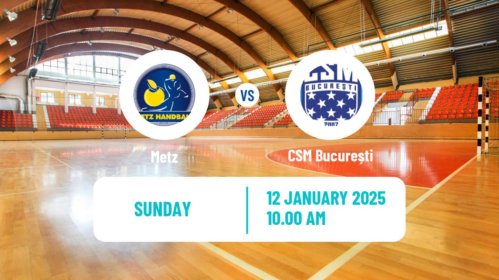 Handball EHF Champions League Women Metz - CSM București