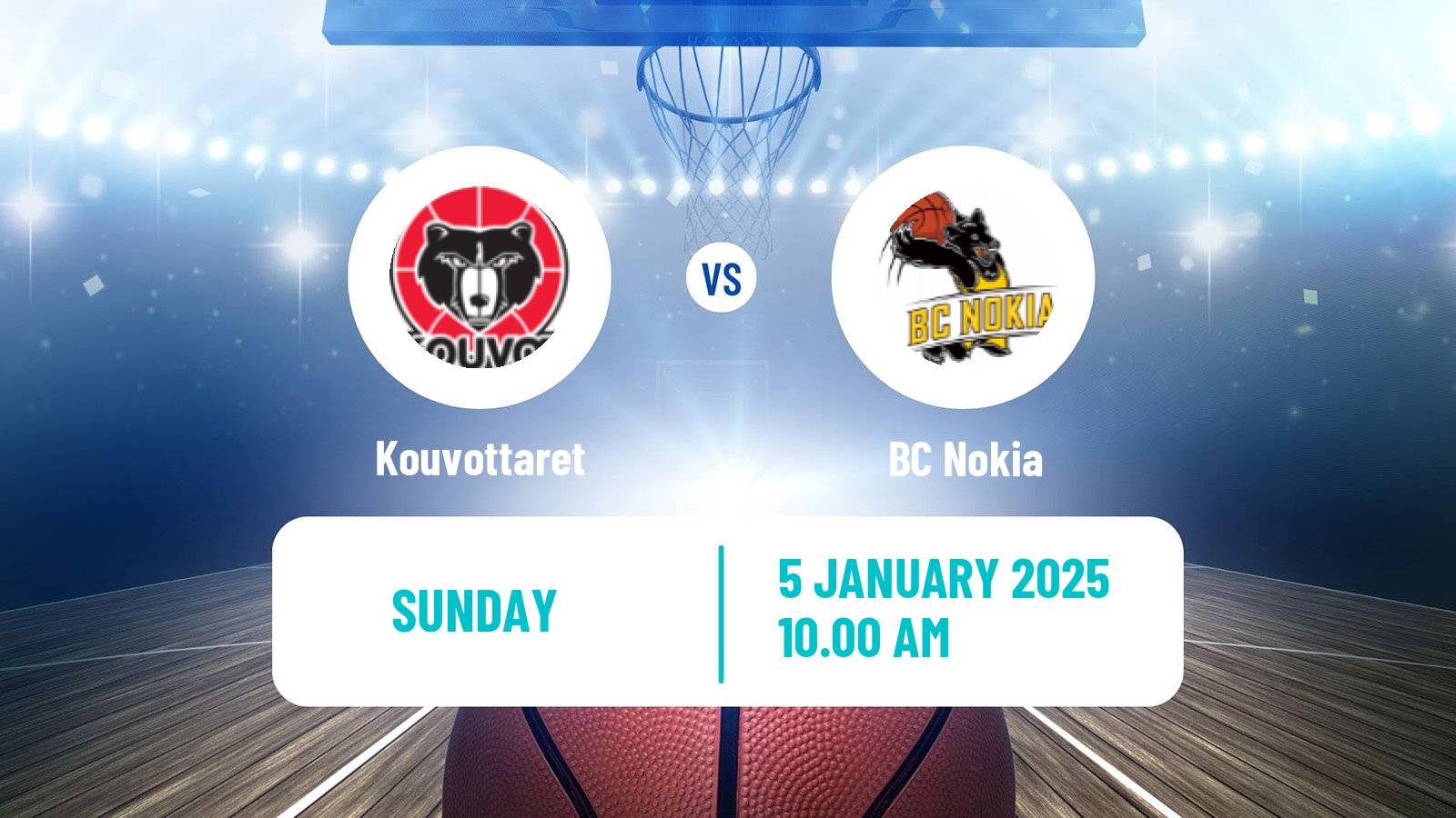 Basketball Finnish Korisliiga Women Kouvottaret - BC Nokia