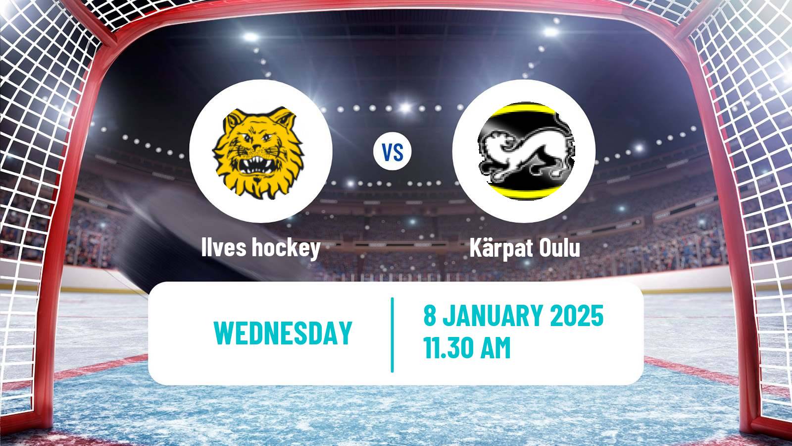 Hockey Finnish SM-liiga Ilves - Kärpät