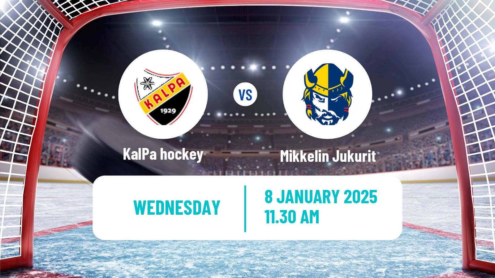 Hockey Finnish SM-liiga KalPa - Mikkelin Jukurit