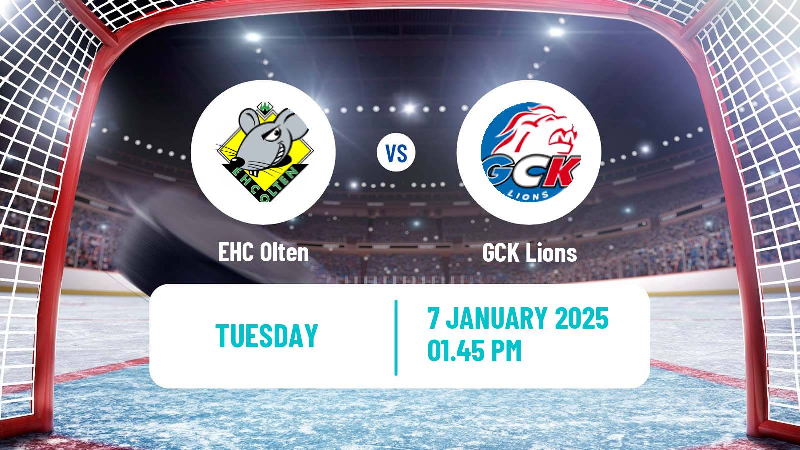 Hockey Swiss League Hockey Olten - GCK Lions