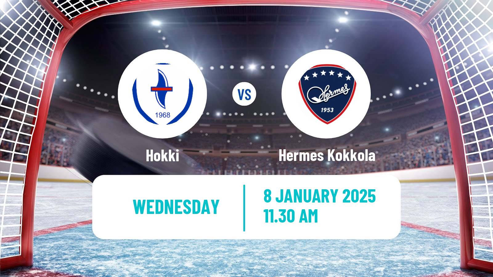 Hockey Finnish Mestis Hokki - Hermes Kokkola