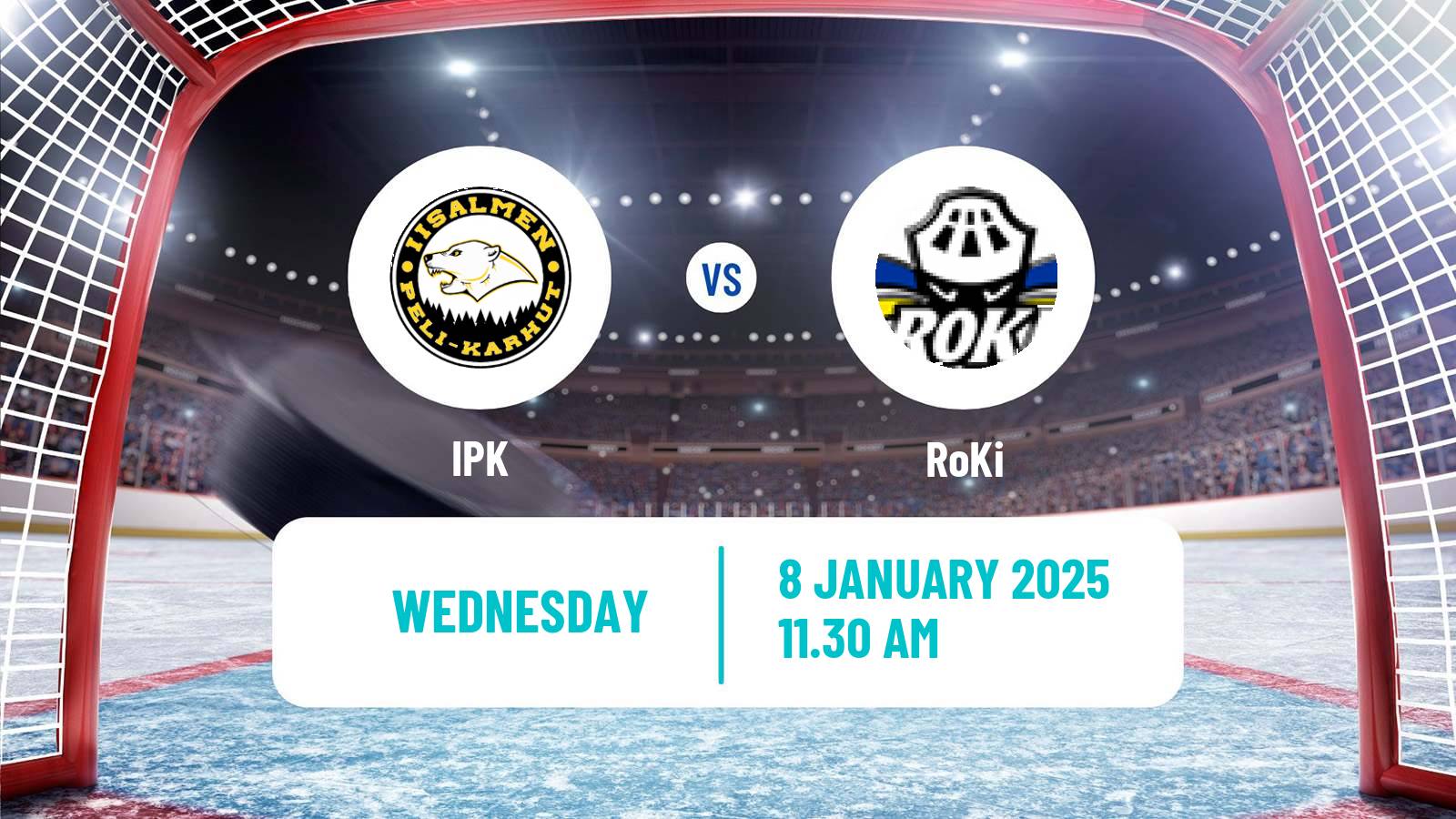 Hockey Finnish Mestis IPK - RoKi