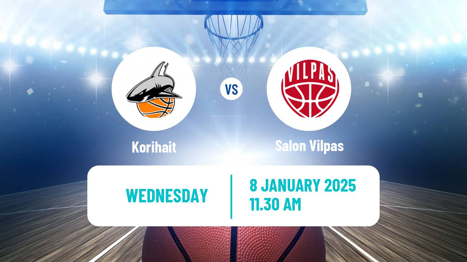 Basketball Finnish Korisliiga Korihait - Salon Vilpas