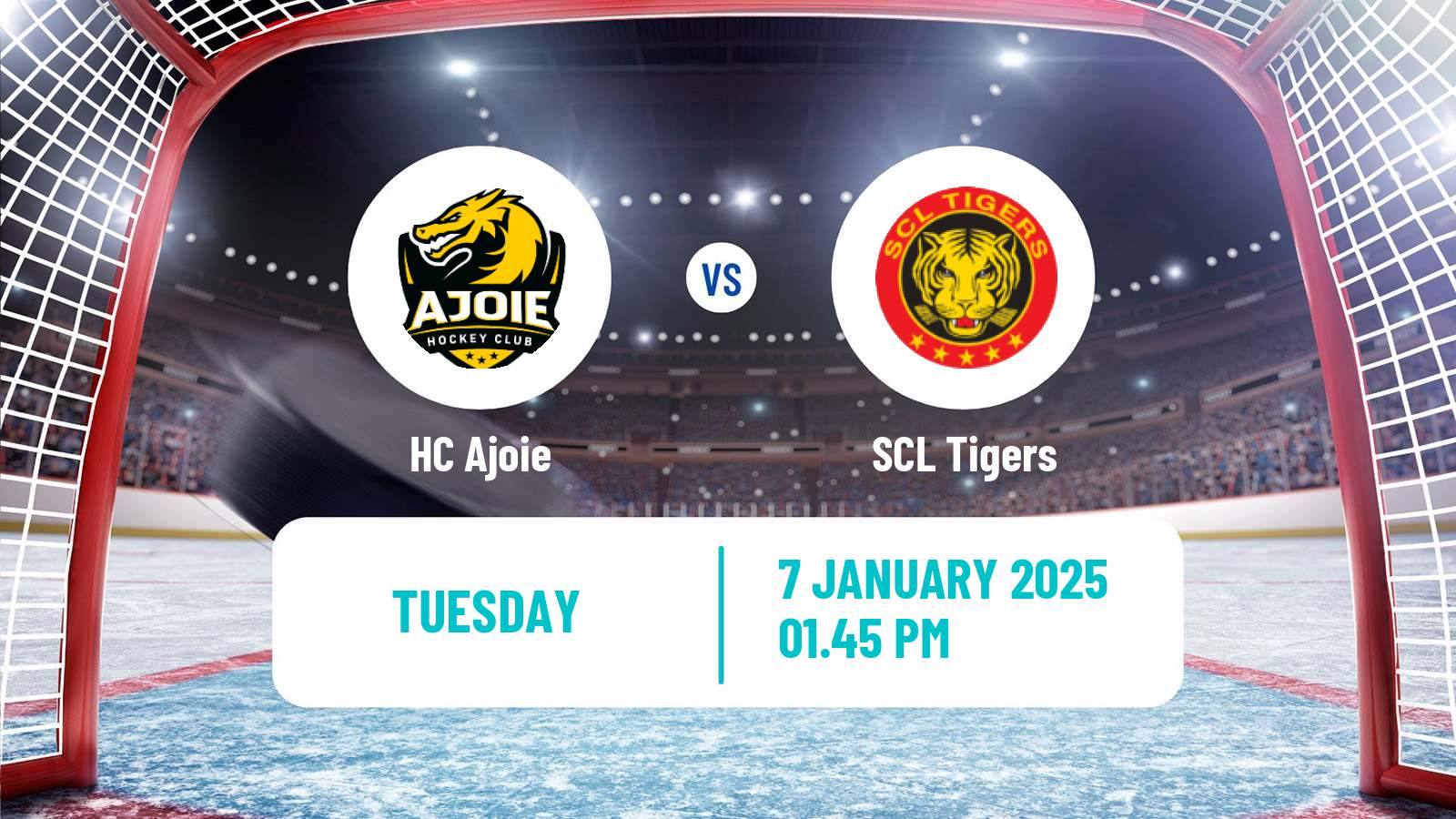 Hockey Swiss National League Hockey Ajoie - SCL Tigers