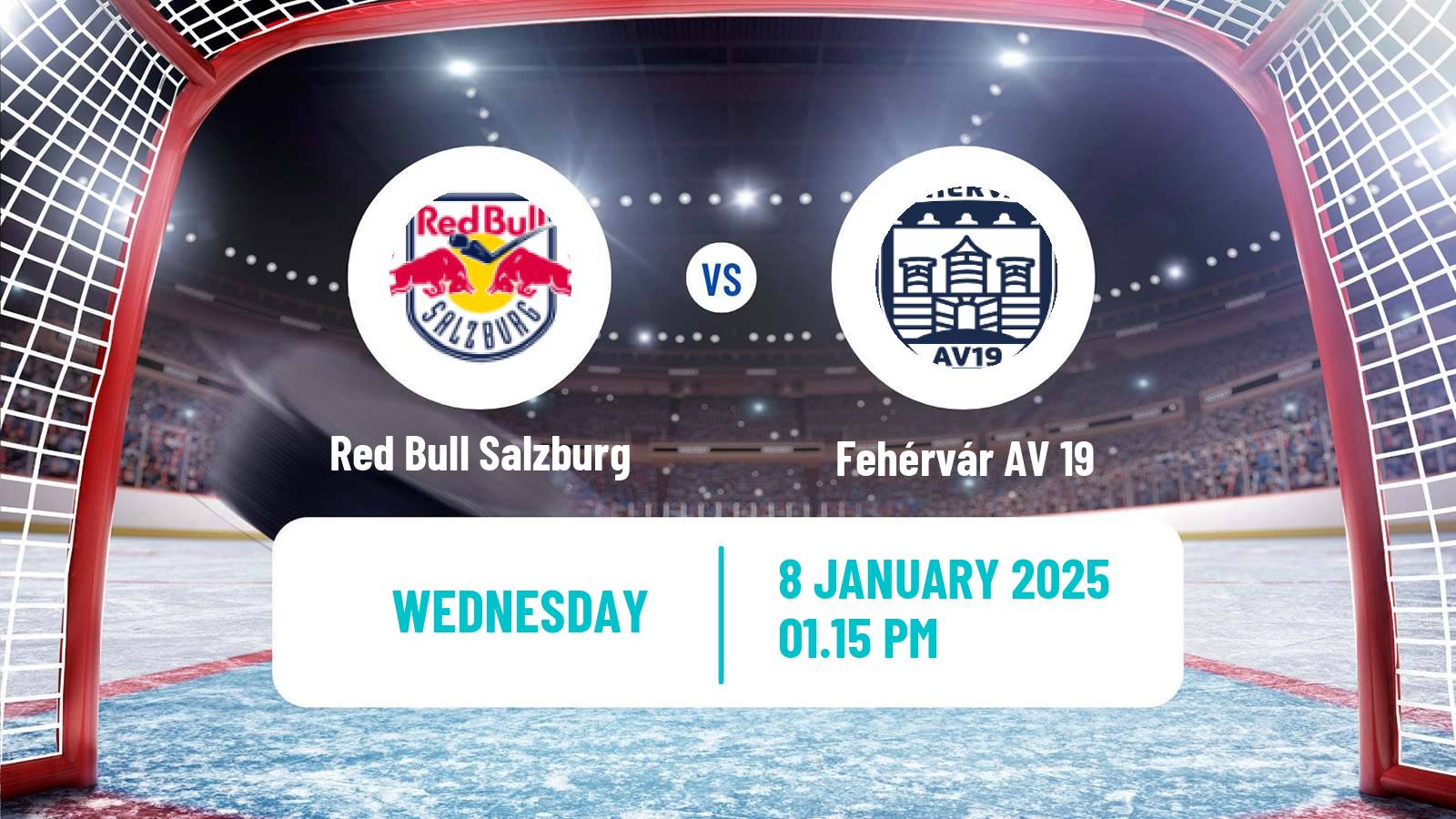 Hockey Austrian Ice Hockey League Red Bull Salzburg - Fehérvár AV 19