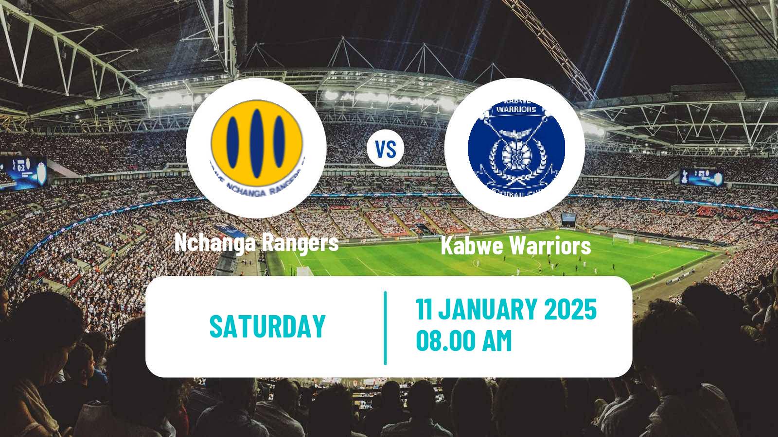 Soccer Zambian Premier League Nchanga Rangers - Kabwe Warriors