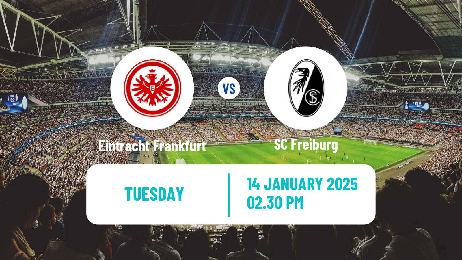 Soccer German Bundesliga Eintracht Frankfurt - Freiburg