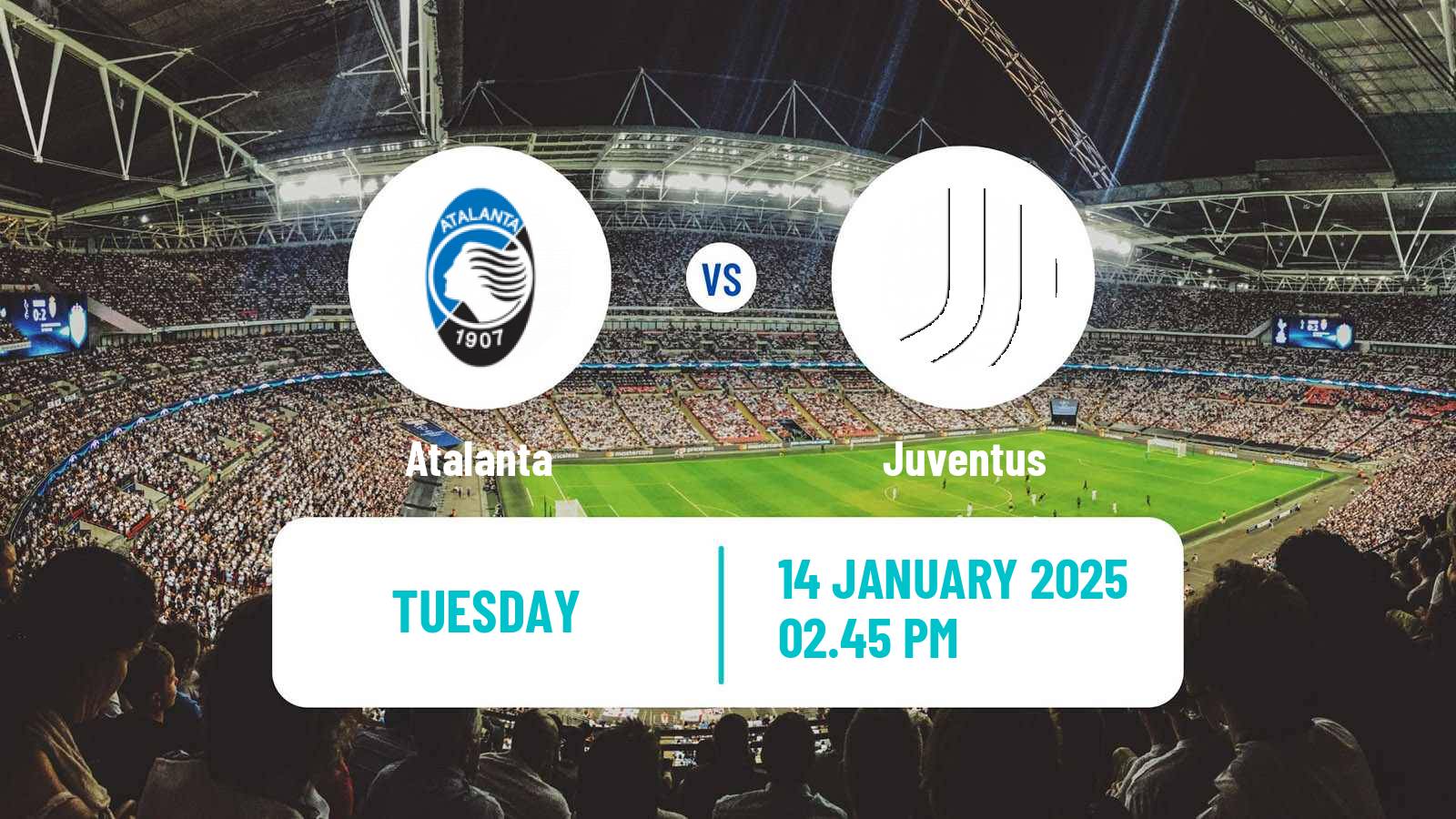 Soccer Italian Serie A Atalanta - Juventus