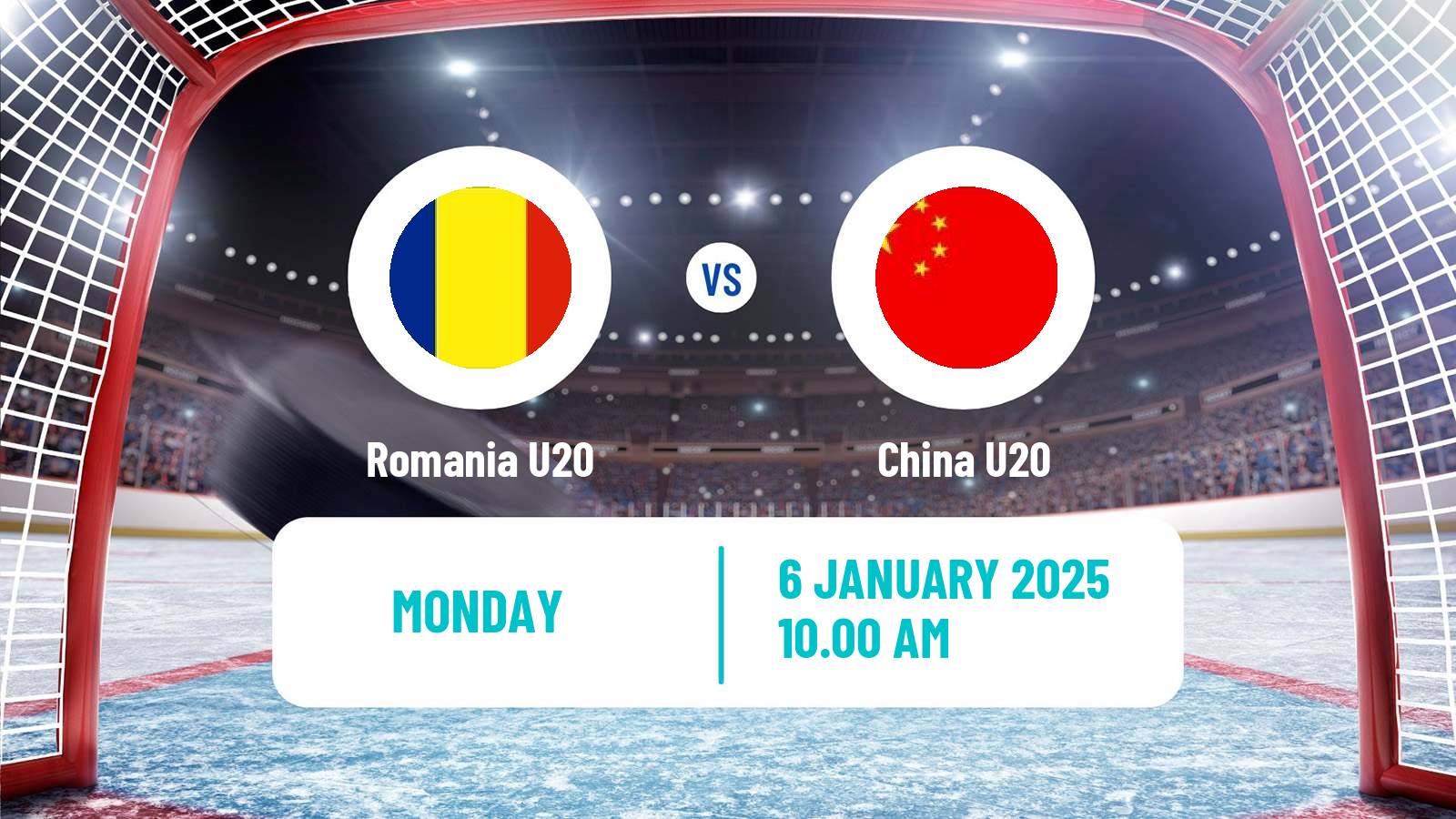 Hockey IIHF World U20 Championship IIA Romania U20 - China U20