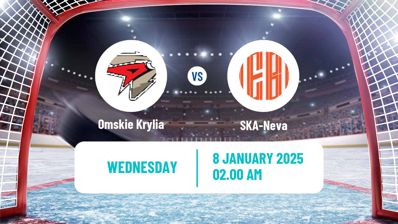 Hockey VHL Omskie Krylia - SKA-Neva