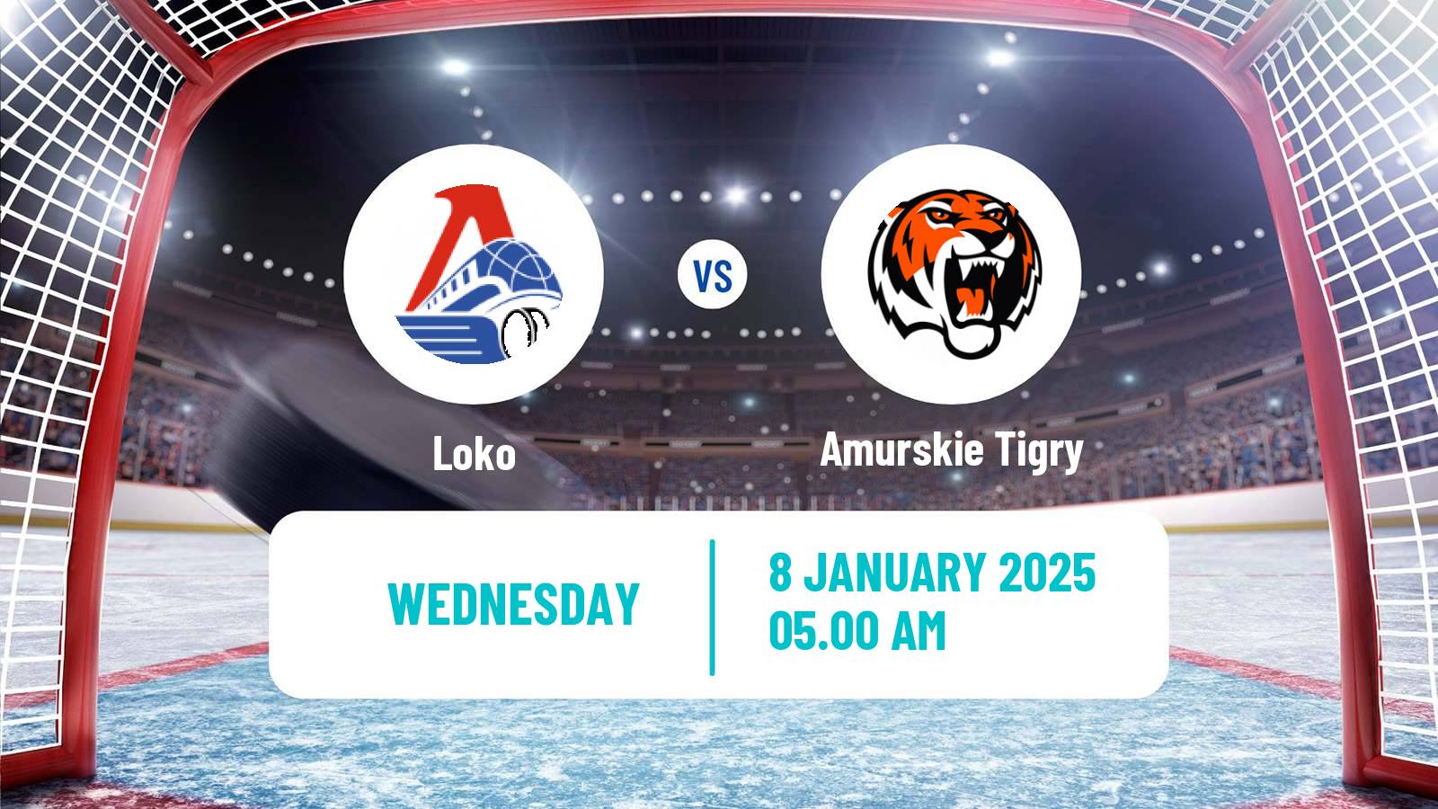 Hockey MHL Loko - Amurskie Tigry