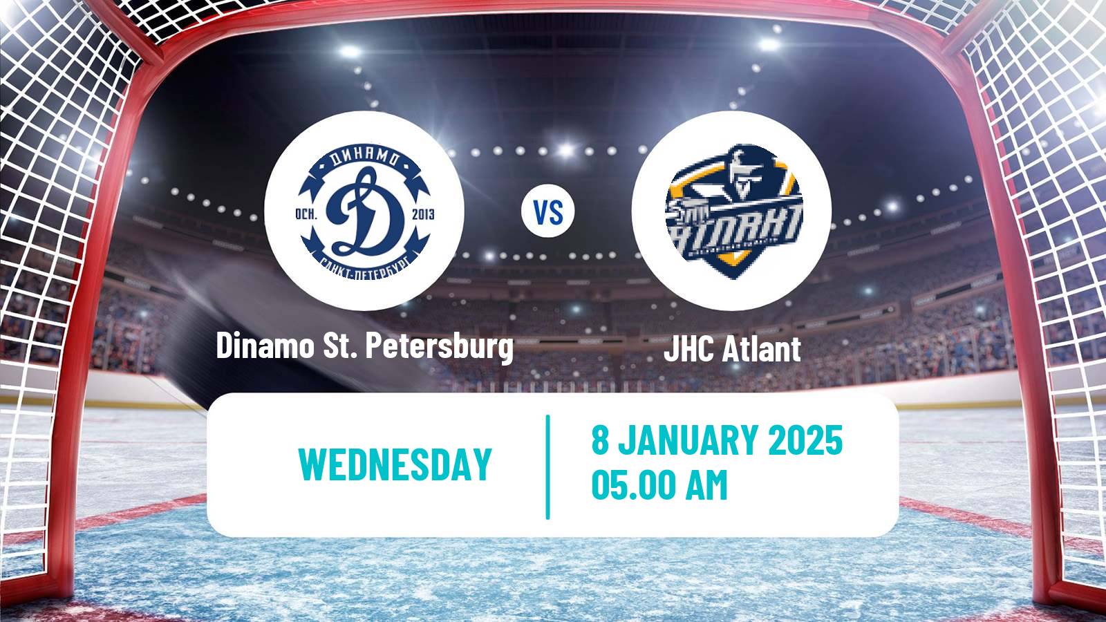 Hockey MHL Dinamo St. Petersburg - Atlant