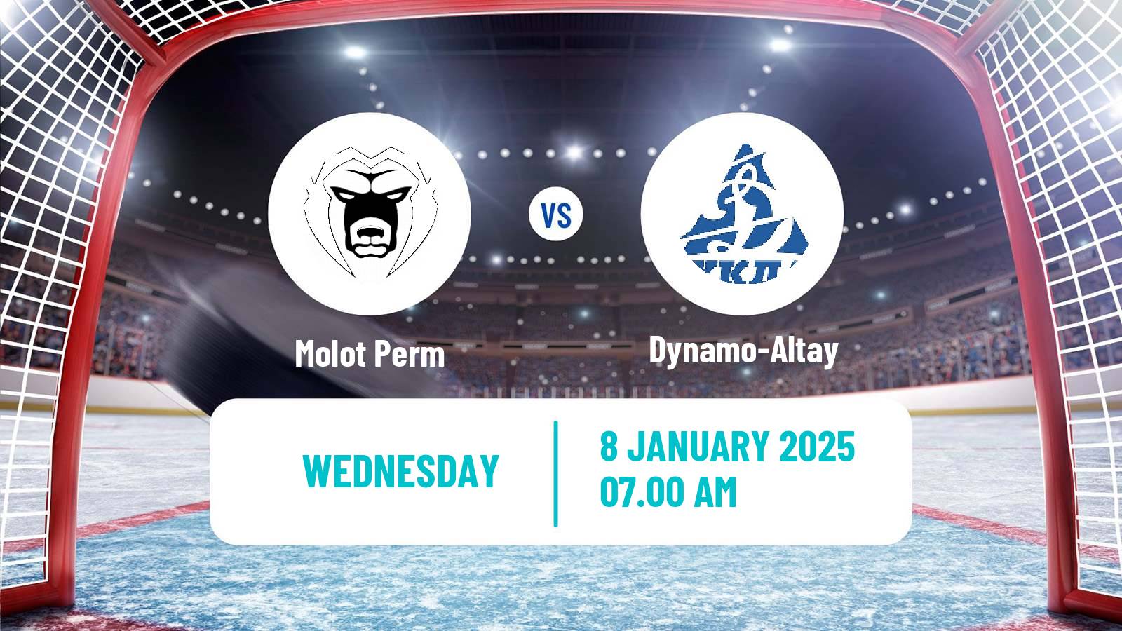 Hockey VHL Molot Perm - Dynamo-Altay