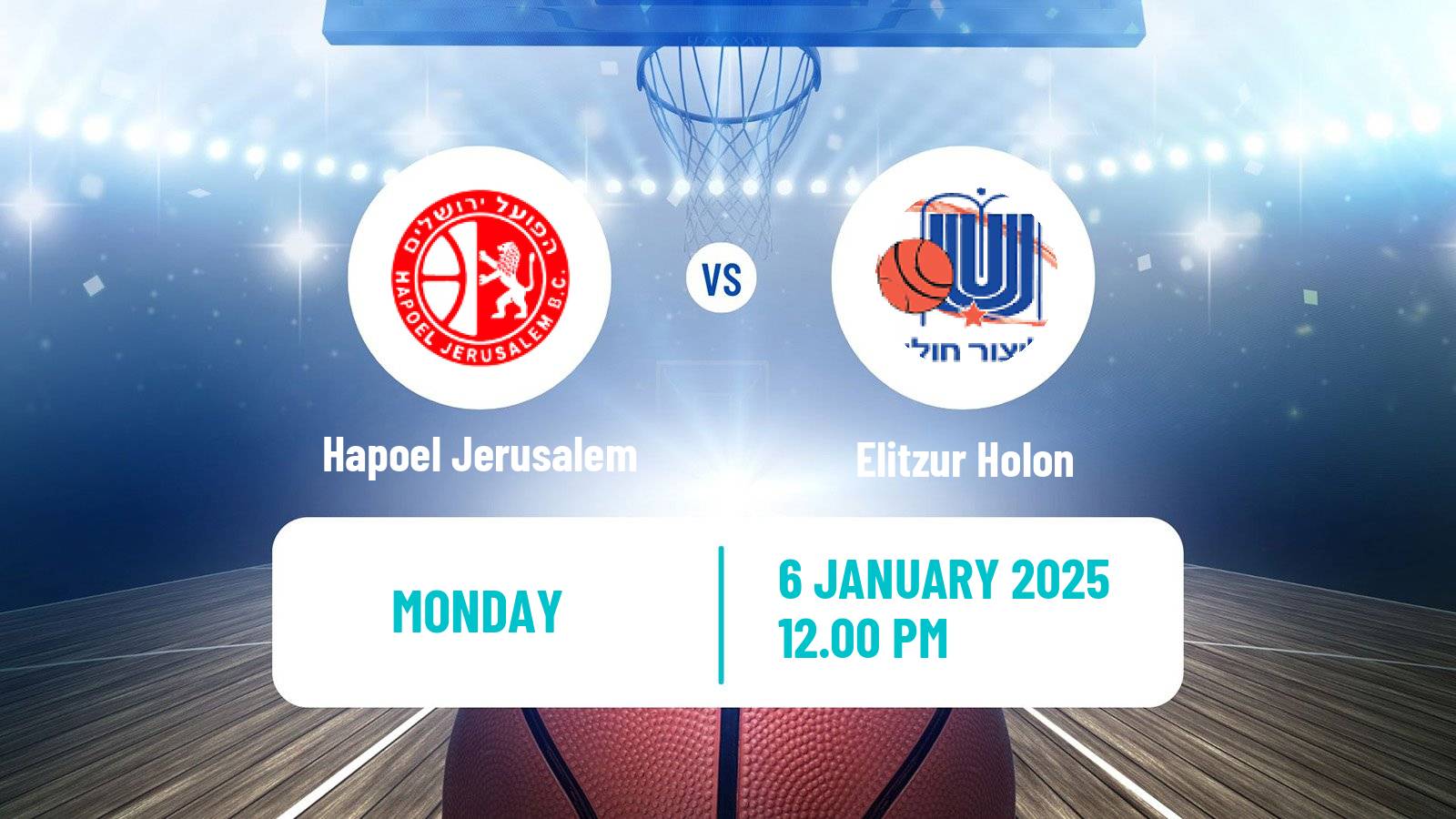 Basketball Israeli WBL Women Hapoel Jerusalem - Elitzur Holon