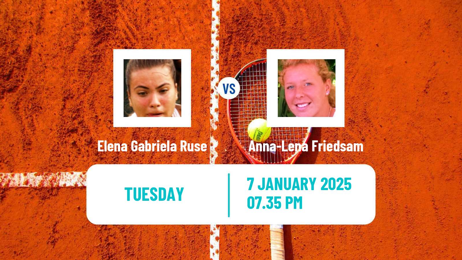 Tennis WTA Australian Open Elena Gabriela Ruse - Anna-Lena Friedsam