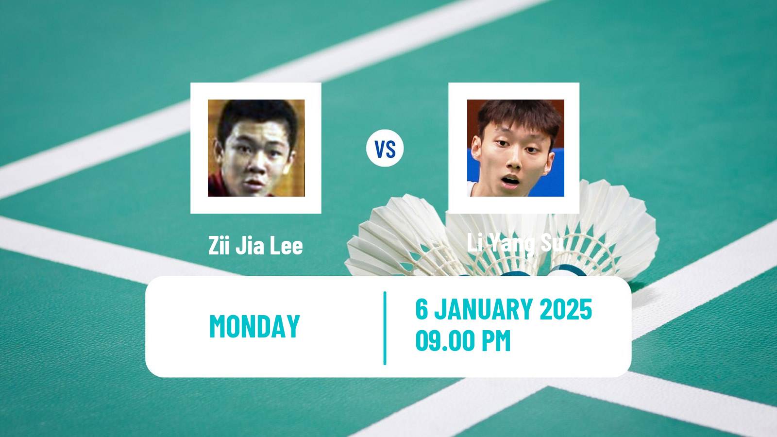 Badminton BWF World Tour Malaysia Open Men Zii Jia Lee - Li Yang Su