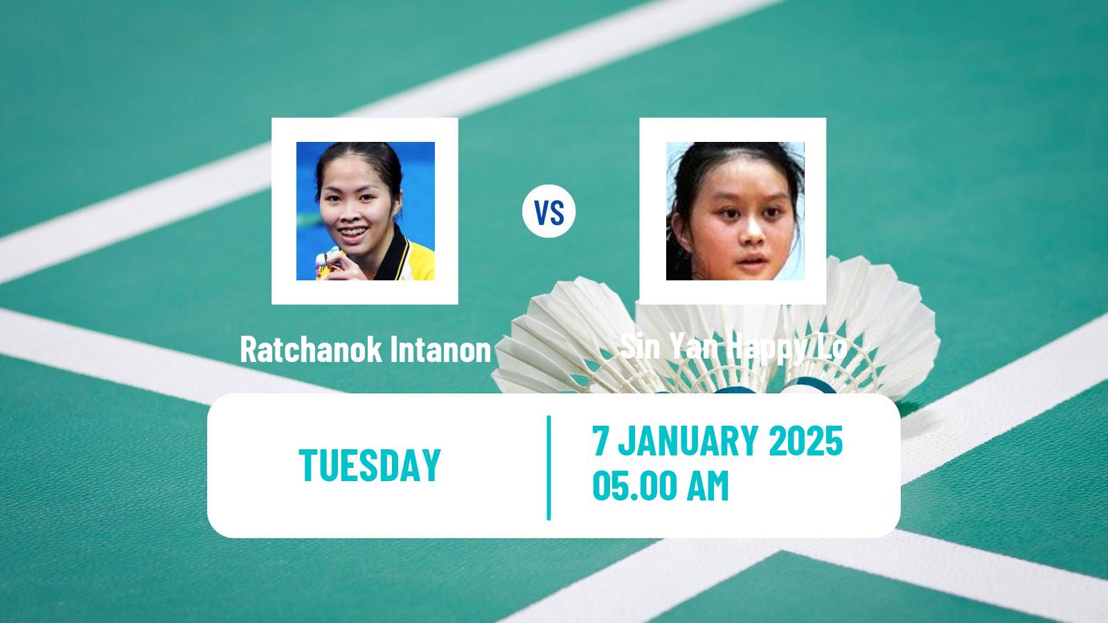 Badminton BWF World Tour Malaysia Open Women Ratchanok Intanon - Sin Yan Happy Lo