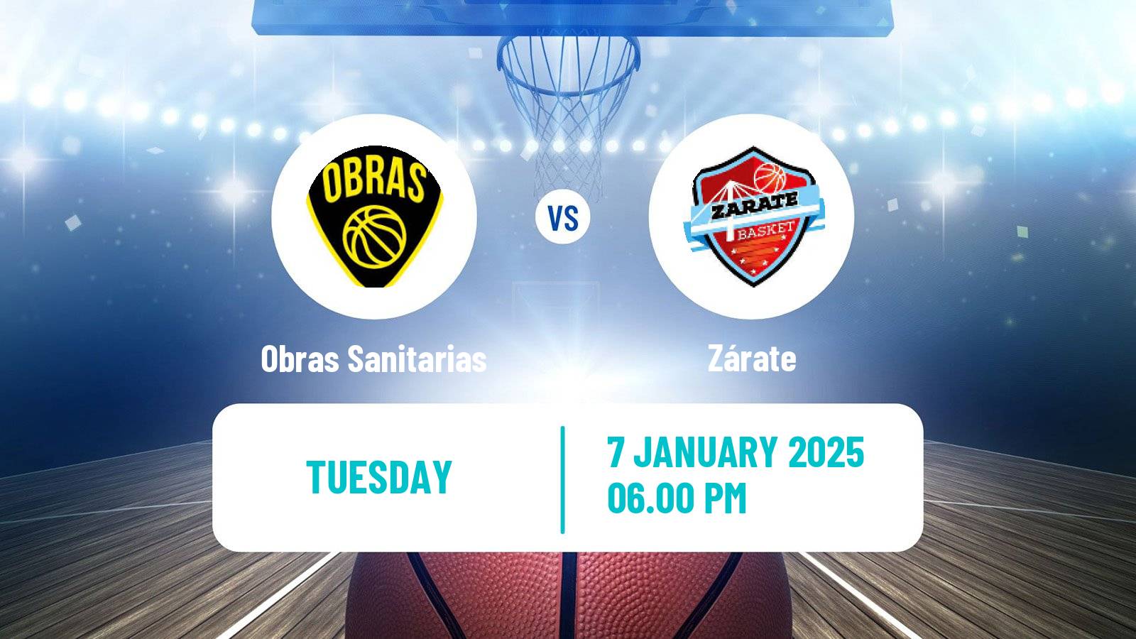 Basketball Argentinian LNB Obras Sanitarias - Zárate